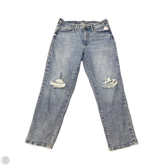 Jeans Straight By Old Navy In Blue Denim, Size: 12
