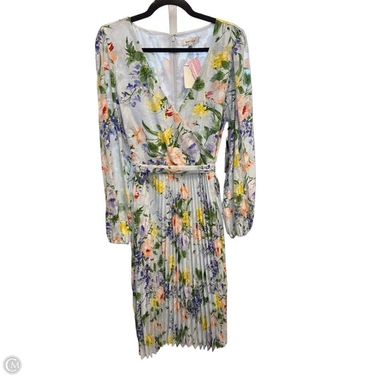 Dress Casual Midi By Kensie In Floral Print, Size: Xl