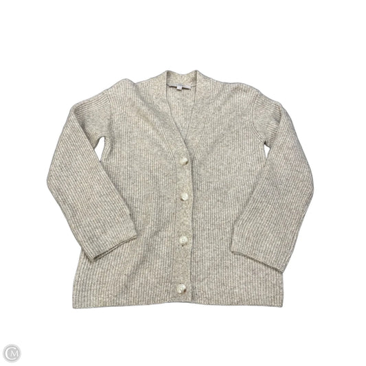 Cardigan By Loft In Cream, Size: S