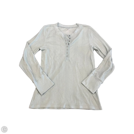 Top Long Sleeve By Aerie In Green, Size: L