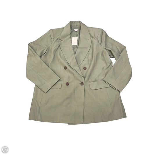 Blazer By A New Day In Green, Size: L