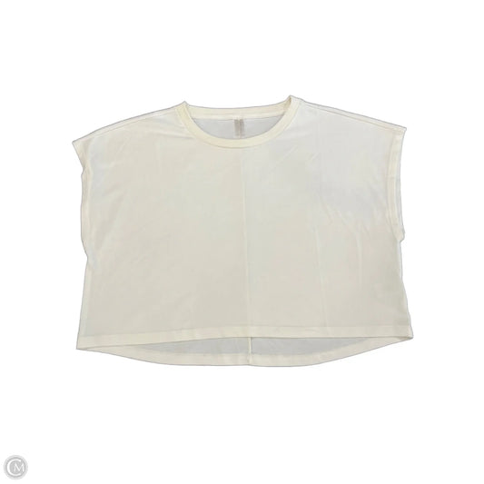 Athletic Tank Top By Beyond Yoga In Cream, Size: M