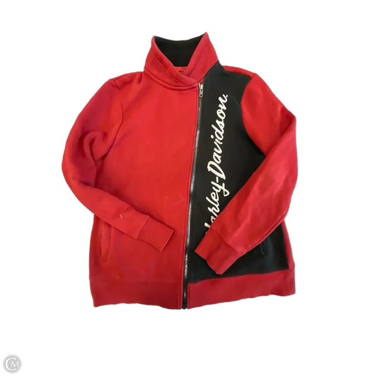 Jacket Other By Harley Davidson In Black & Red, Size: M