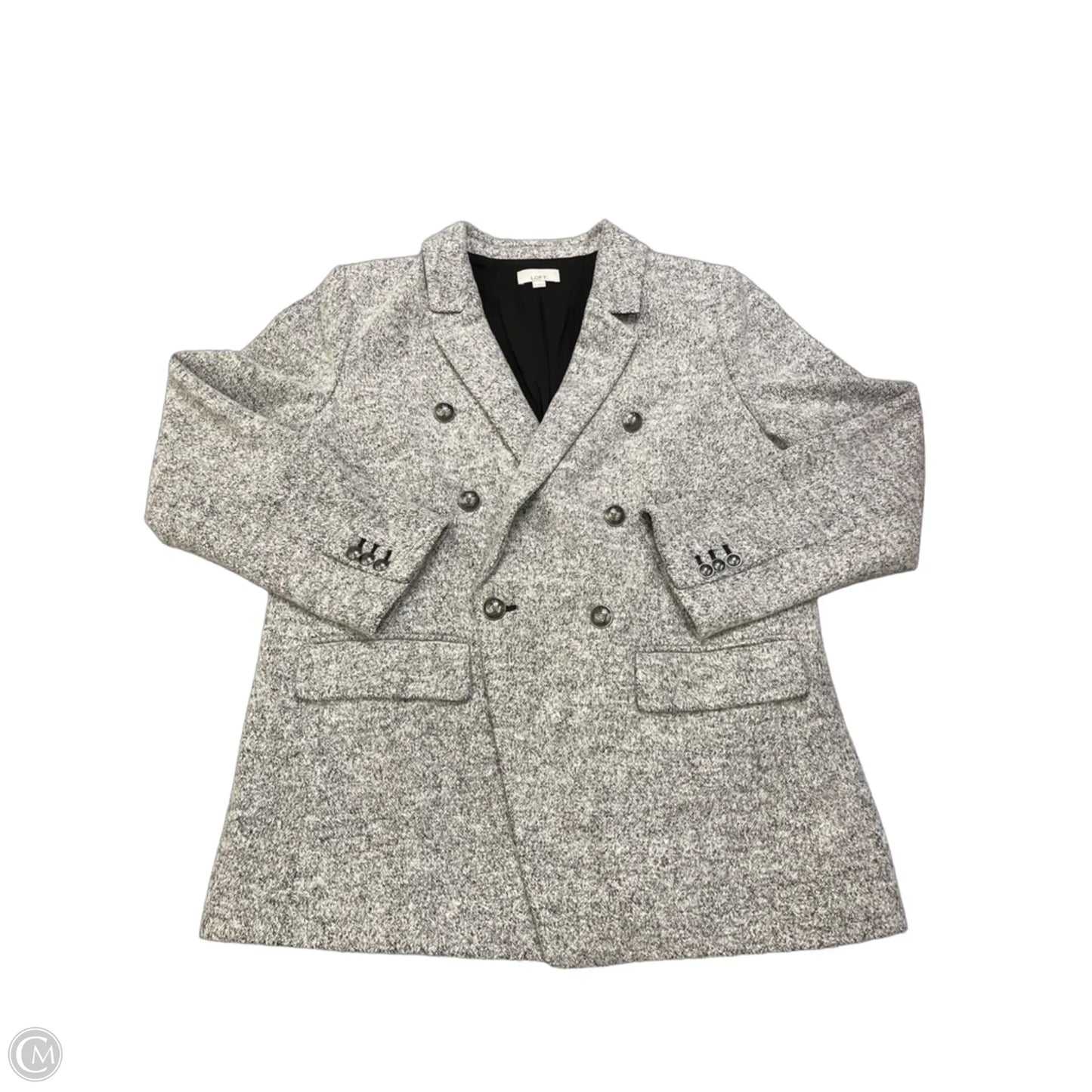 Blazer By Loft In Grey, Size: Xl