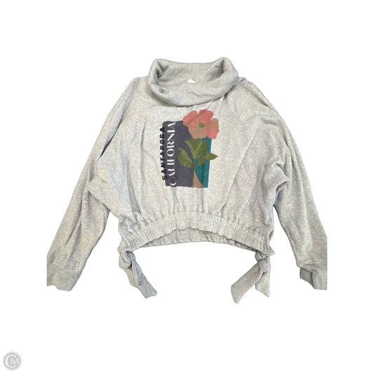 Sweatshirt Collar By Daily Practice By Anthropologie In Grey, Size: M