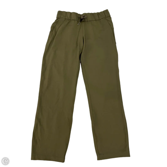 Athletic Pants By Lululemon In Green, Size: S