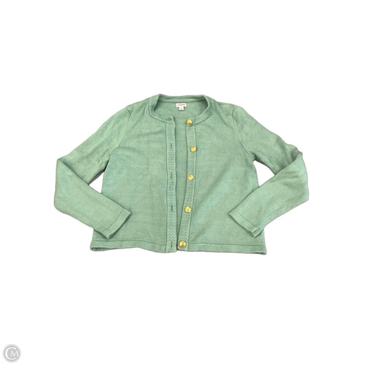 Cardigan By J. Crew In Green, Size: S