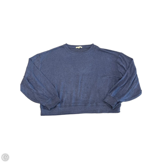 Top Long Sleeve By Z Supply In Blue, Size: M