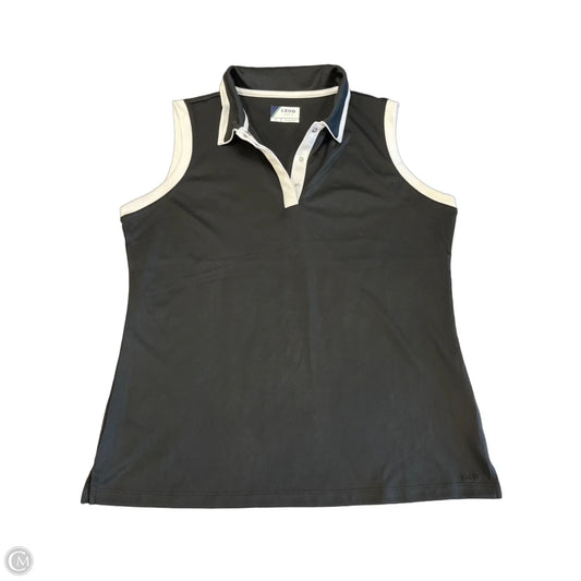 Athletic Tank Top By Izod In Black, Size: L