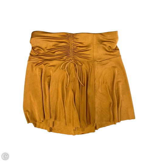 Skirt Mini & Short By Free People In Brown, Size: L
