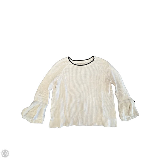 Sweater By Loft In White, Size: M