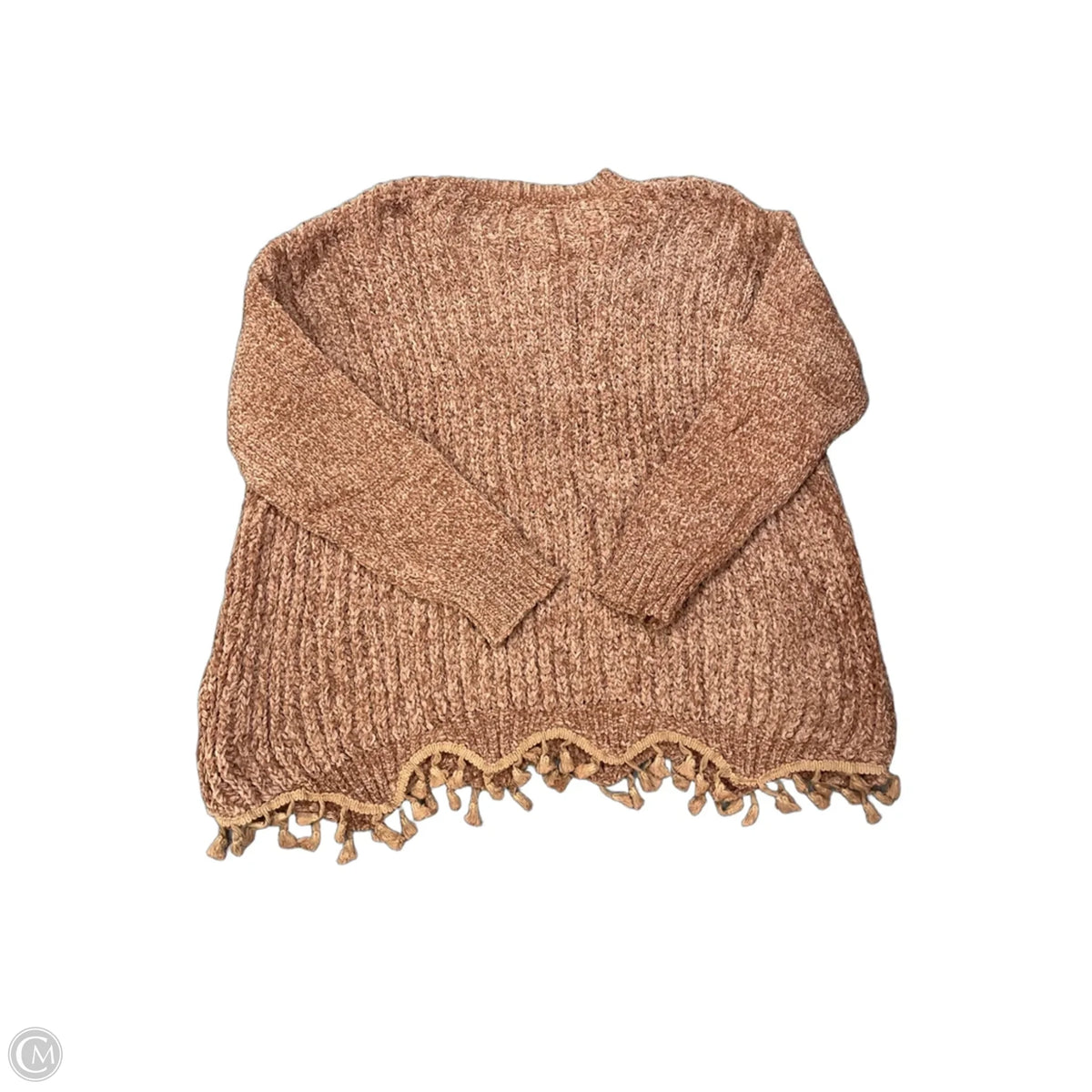 Sweater By Bibi In Brown, Size: Xl