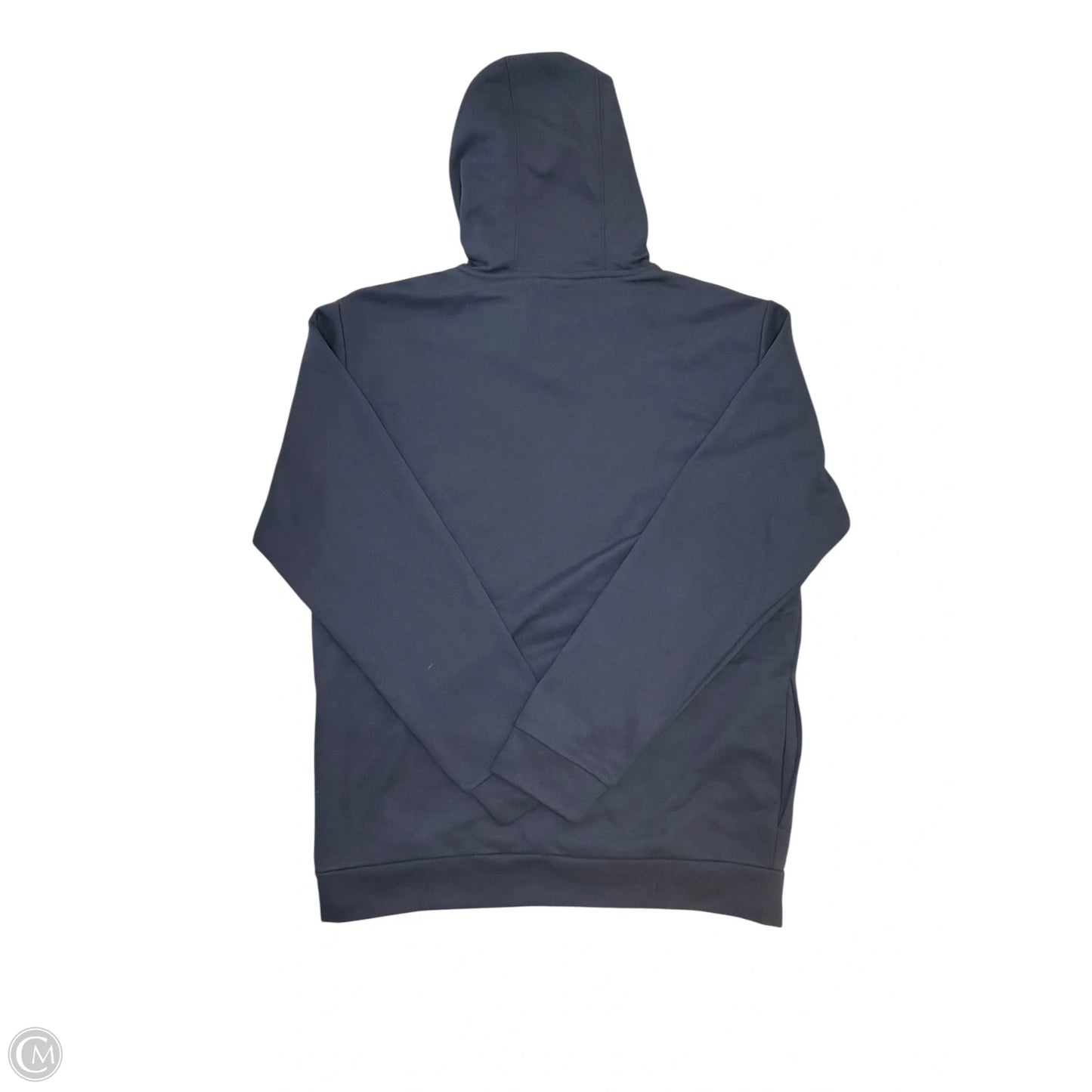 Sweatshirt Hoodie By Adidas In Navy, Size: L