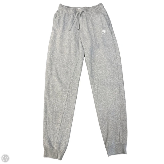 Athletic Pants By Nike Apparel In Grey, Size: S