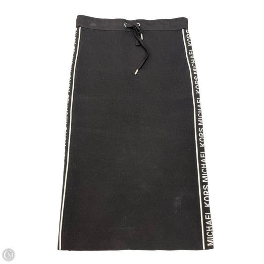 Skirt Midi By Michael By Michael Kors In Black, Size: S