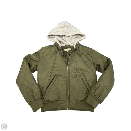 Jacket Puffer & Quilted By Pink Republic In Green, Size: S