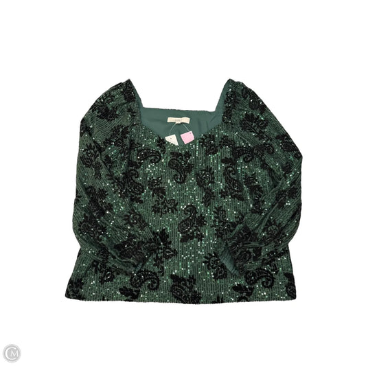 Top Long Sleeve By Loft In Green, Size: L