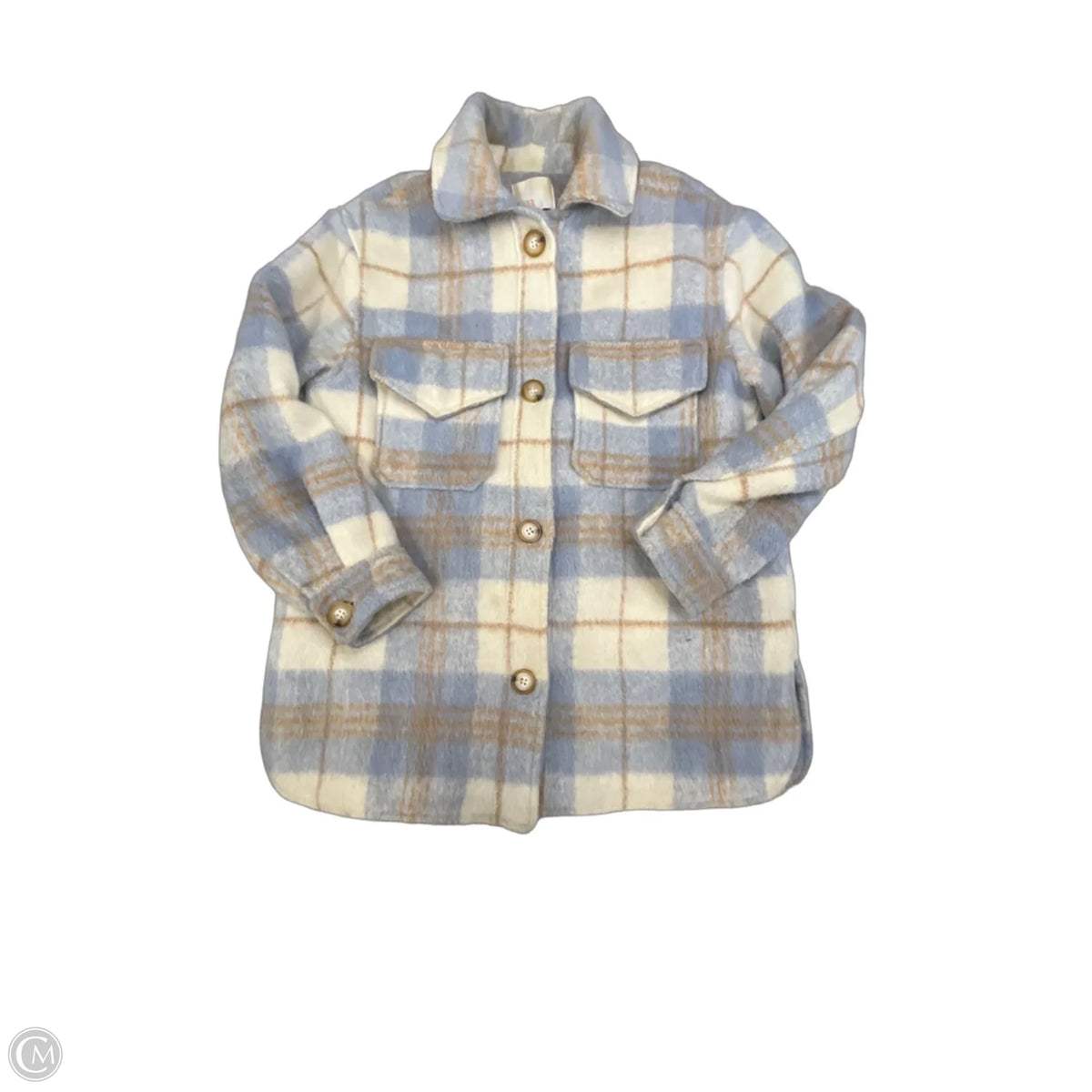 Jacket Other By Gb In Plaid Pattern, Size: S
