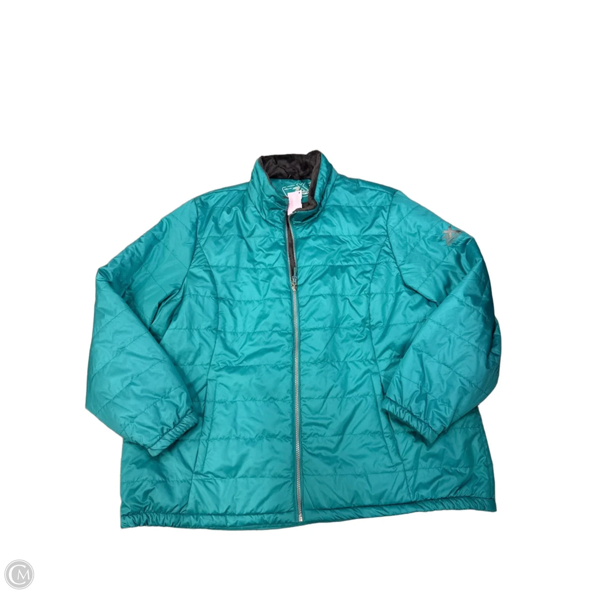 Jacket Windbreaker By Zero Xposure In Teal, Size: 2x