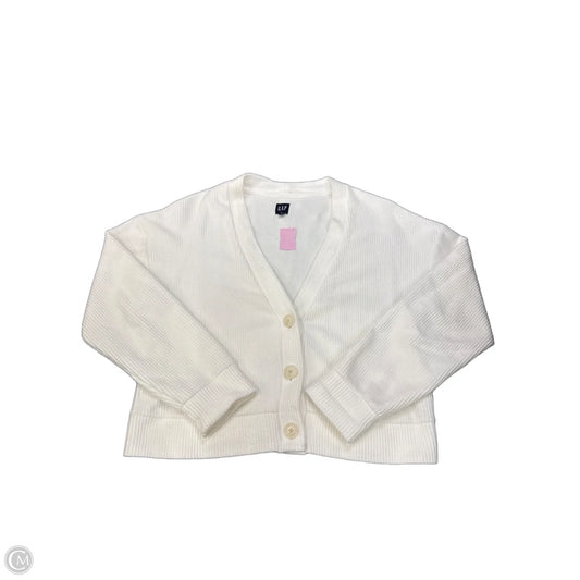 Cardigan By Gap In White, Size: L