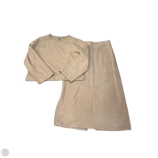 Skirt Set 2pc By Old Navy In Brown, Size: L