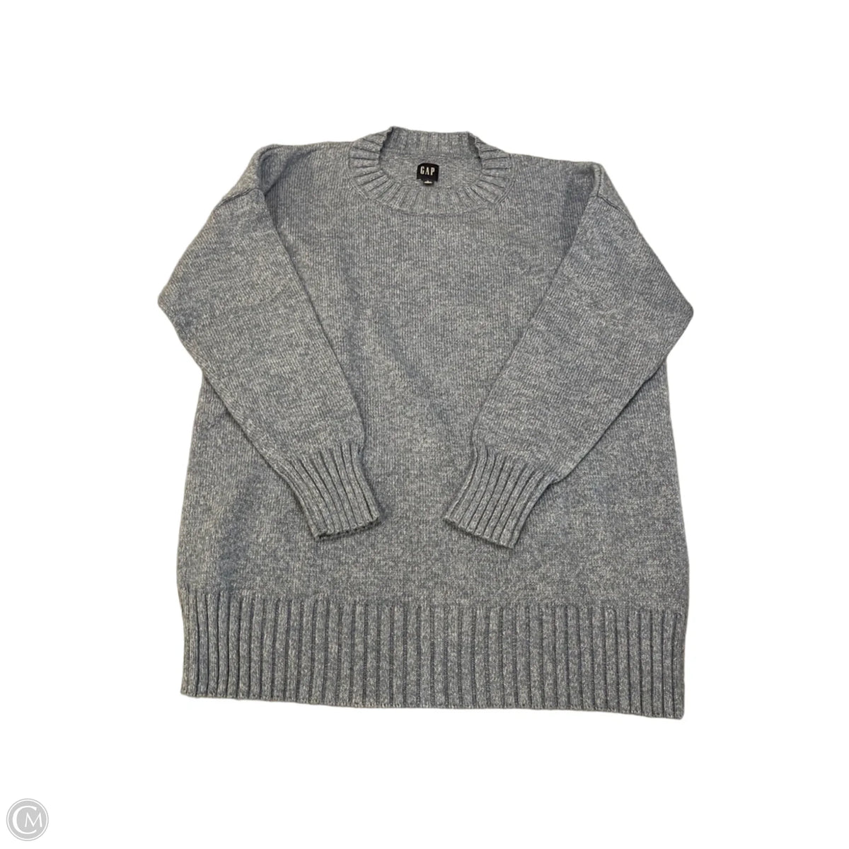 Sweater By Gap In Blue, Size: L