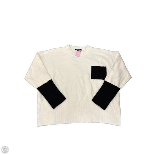 Sweater By Charlie B In White, Size: Xl