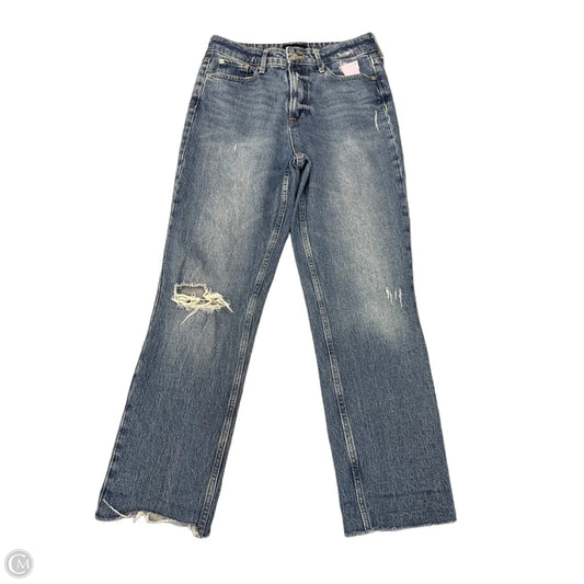 Jeans Straight By Free Assembly In Blue Denim, Size: 6