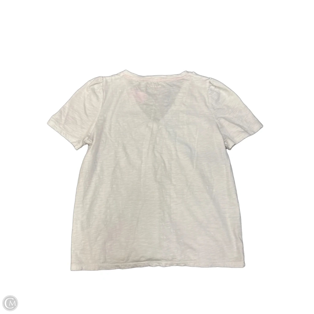 Top Short Sleeve Basic By Boden In White, Size: M