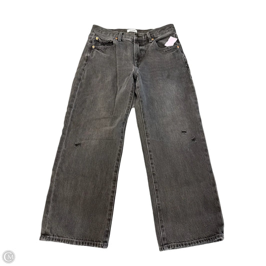 Jeans Straight By Pistola In Black Denim, Size: 6p
