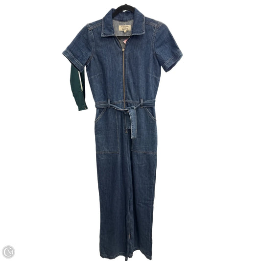 Jumpsuit By Reformation In Blue Denim, Size: Xs