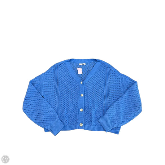 Cardigan By Sonoma In Blue, Size: M
