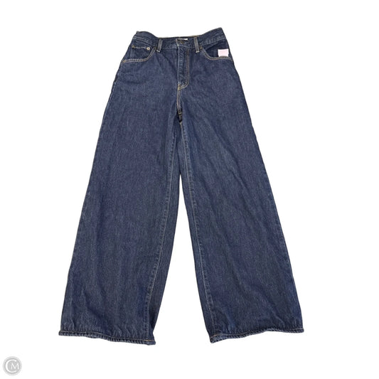 Jeans Wide Leg By Levis In Blue Denim, Size: 2