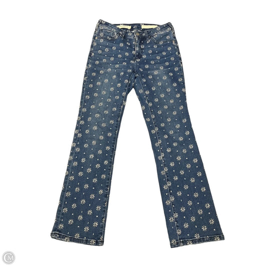Jeans Boot Cut By Pilcro In Blue Denim, Size: 0