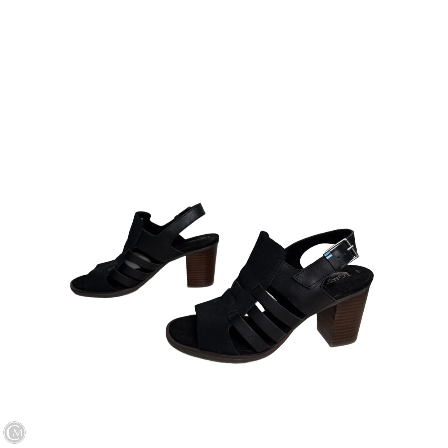 Shoes Heels Block By Toms In Black, Size: 9