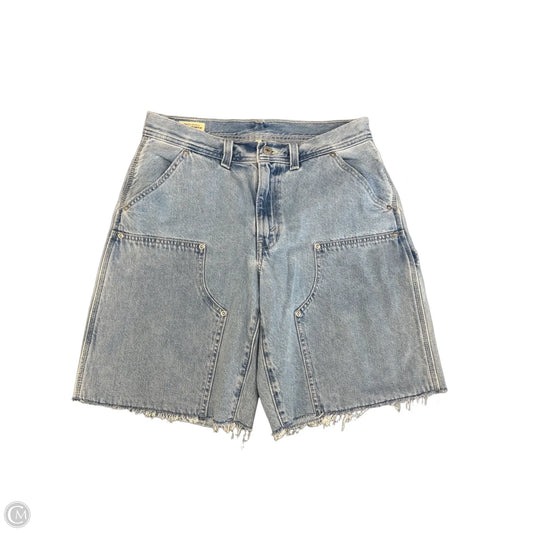 Shorts By Levis In Blue Denim, Size: S