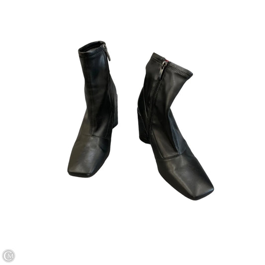 Boots Ankle Heels By Franco Sarto In Black, Size: 7.5