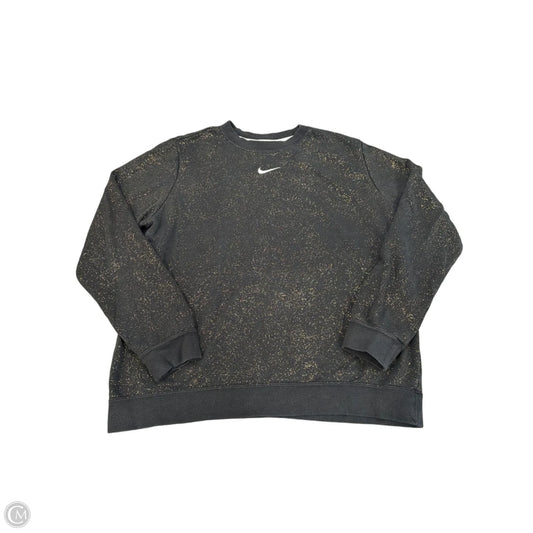 Sweatshirt Crewneck By Nike Apparel In Black, Size: Xl