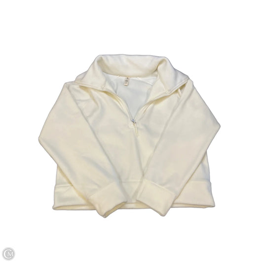 Sweatshirt Collar By Kyodan In White, Size: L