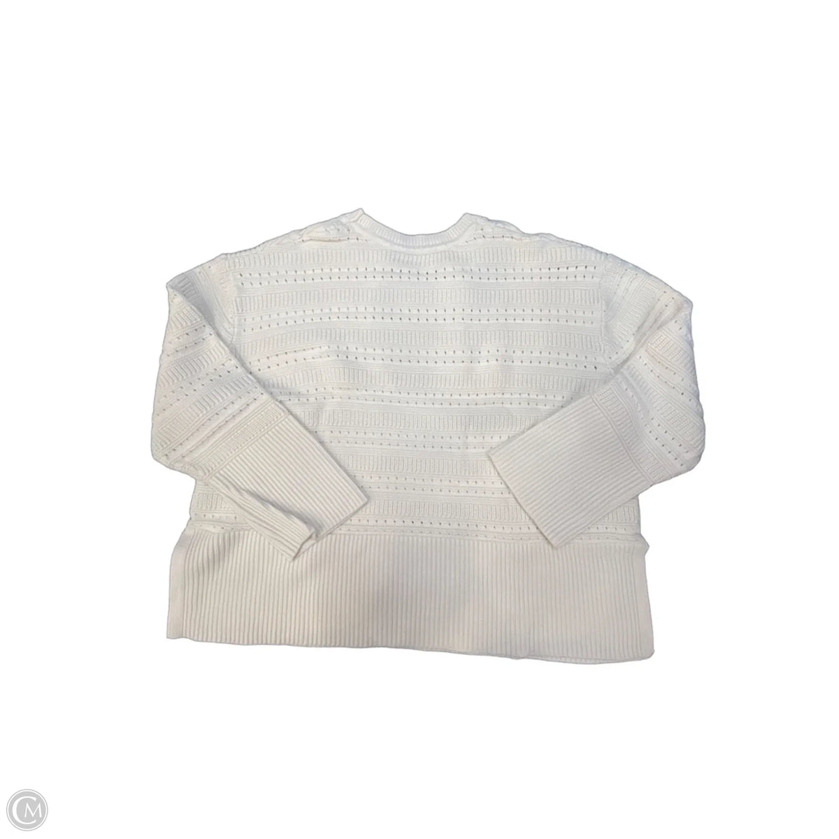 Sweater By Gap In White, Size: Xl