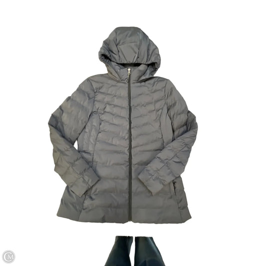 Coat Puffer & Quilted By 32 Degrees In Grey, Size: L