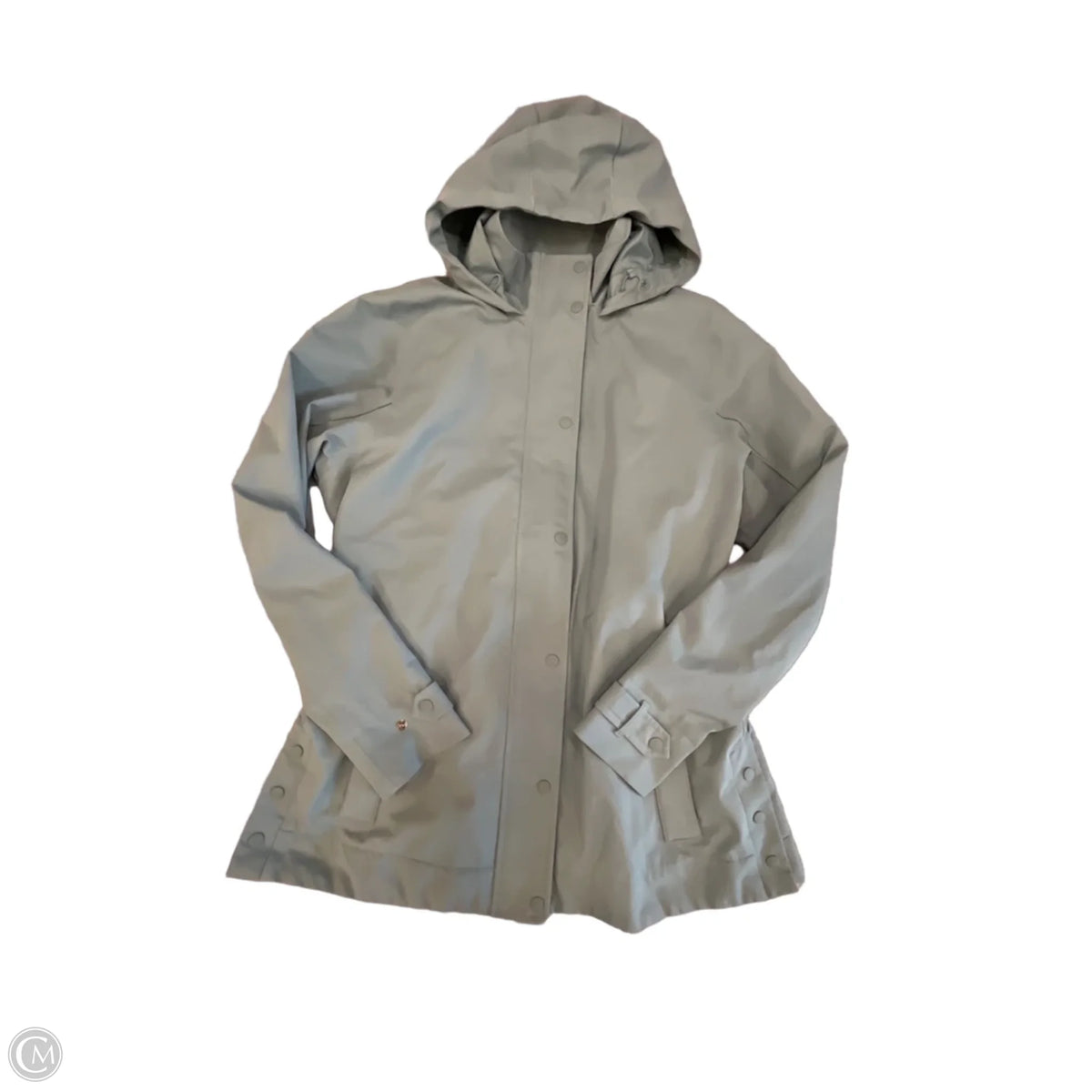 Jacket Windbreaker By Athleta In Green, Size: M