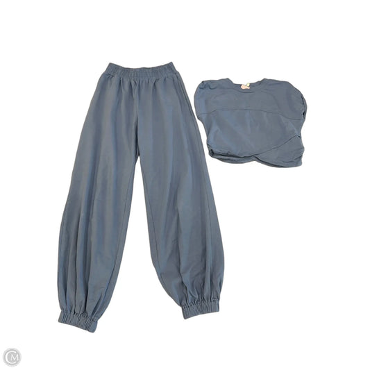 Pants Set 2pc By Clothes Mentor In Blue, Size: Xs