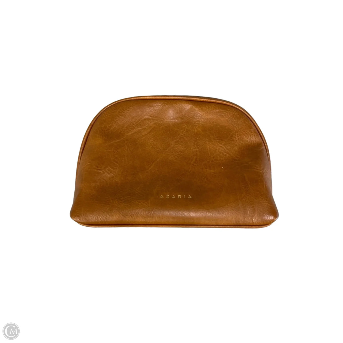 Makeup Bag Leather By Cmc, Size: Medium