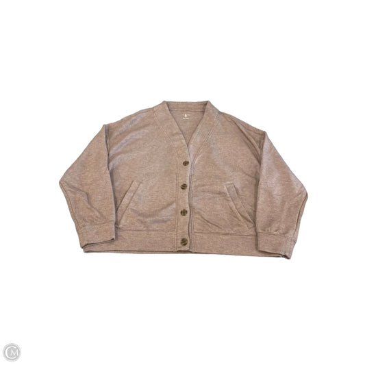 Cardigan By Lou And Grey In Brown, Size: Xxl