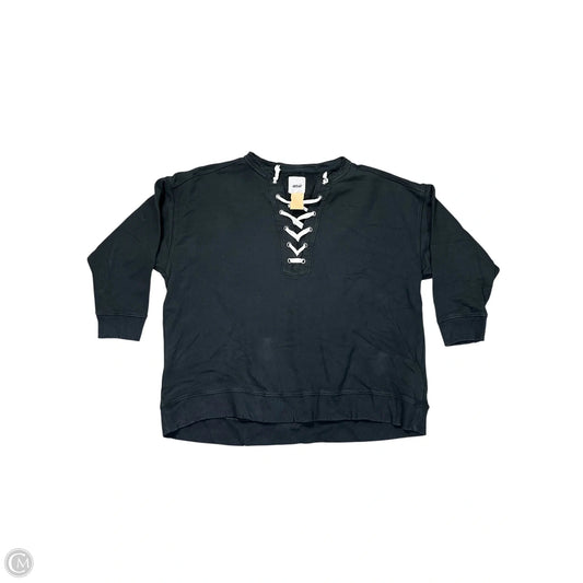 Top Long Sleeve By Aerie In Black, Size: Xl