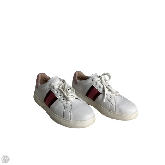 Shoes Designer By Kate Spade In Pink & White, Size: 8.5