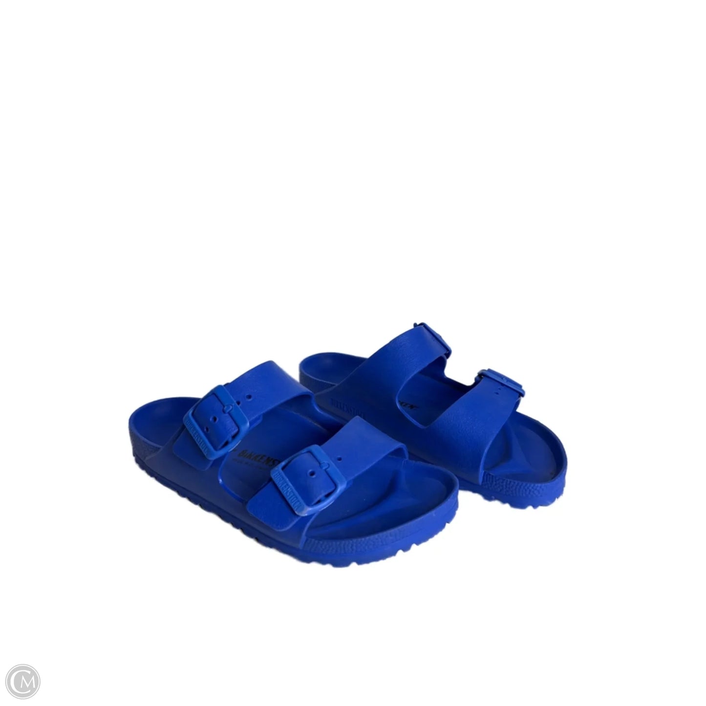 Sandals Flats By Birkenstock In Blue, Size: 6.5