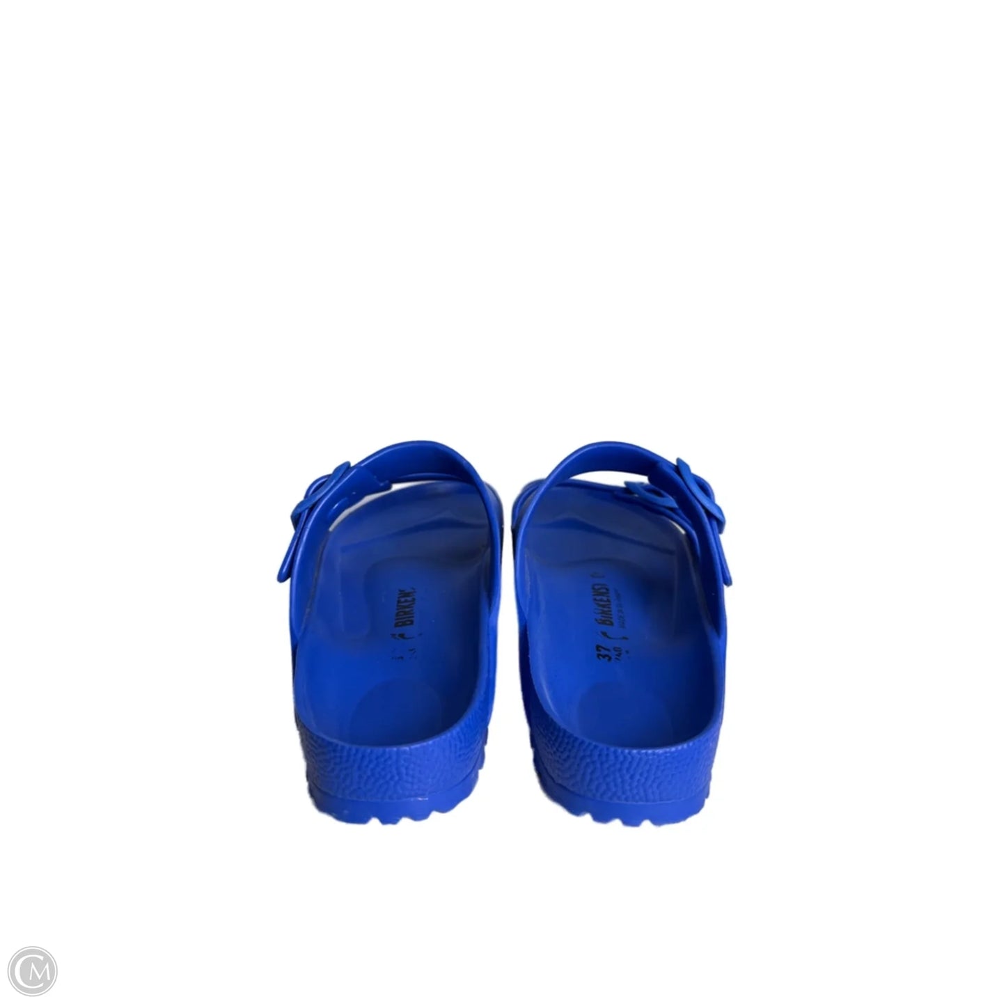 Sandals Flats By Birkenstock In Blue, Size: 6.5