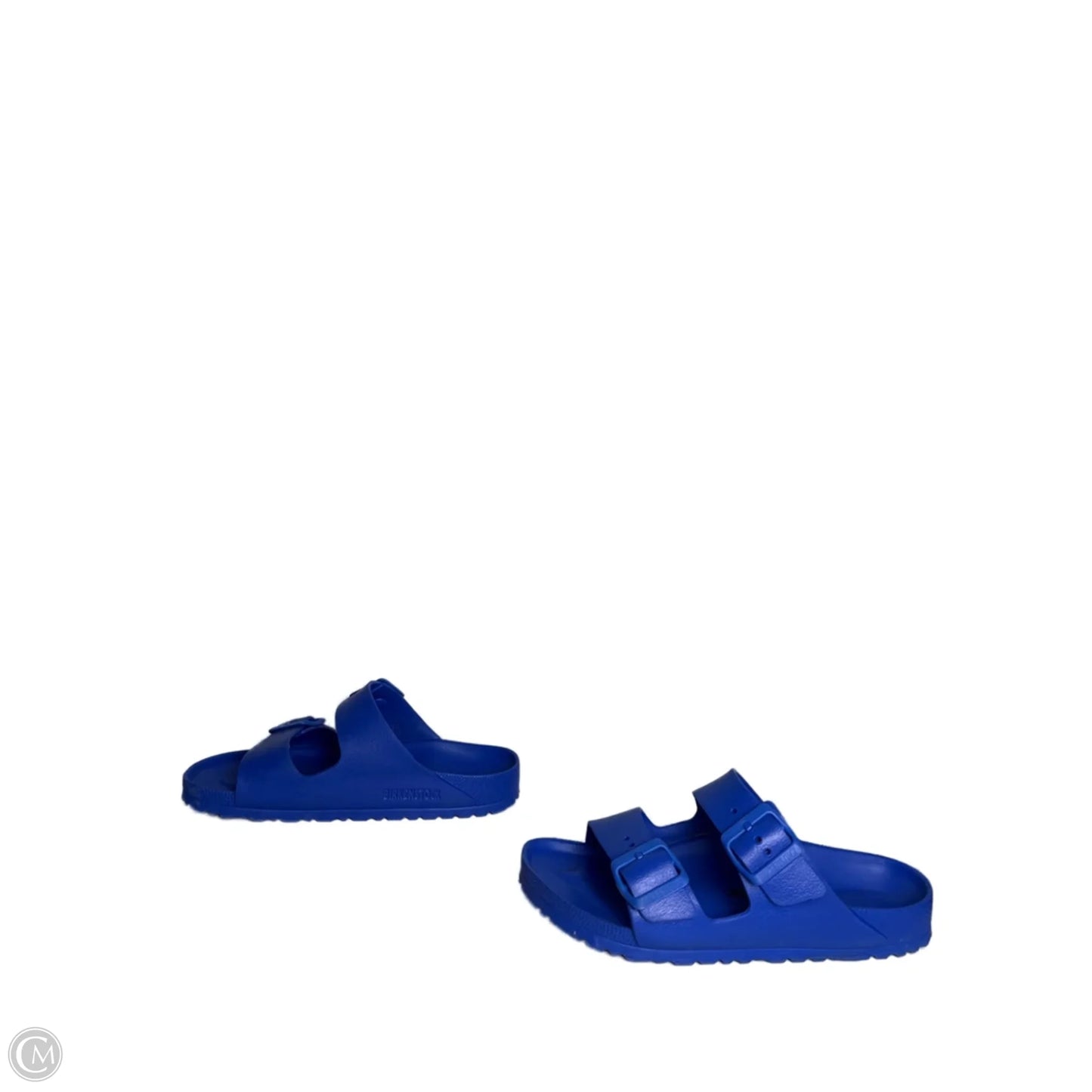 Sandals Flats By Birkenstock In Blue, Size: 6.5